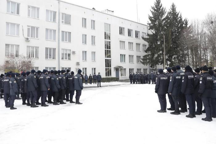 Інструктаж курсантів перед проходженням стажування