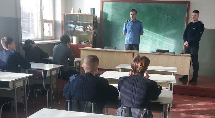 Бінарне заняття для курсантів Кременчуцького льотного коледжу ХНУВС