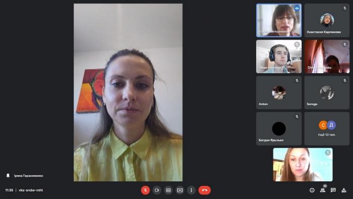 Бінарне заняття з іноземної мови 