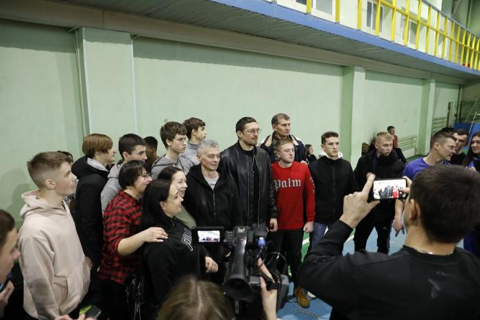 Відомий український боксер Олександр Усик відвідав Альма-матер