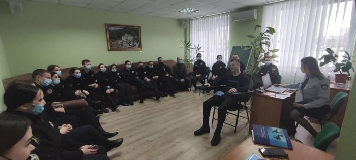 Заняття для курсантів з використанням поліграфу