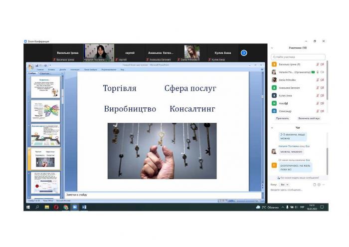 Бінарне заняття за участі працівника Харківського міського центру зайнятості