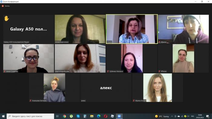 Питання забезпечення навчального процесу в умовах воєнного стану стали темою засідання кафедри