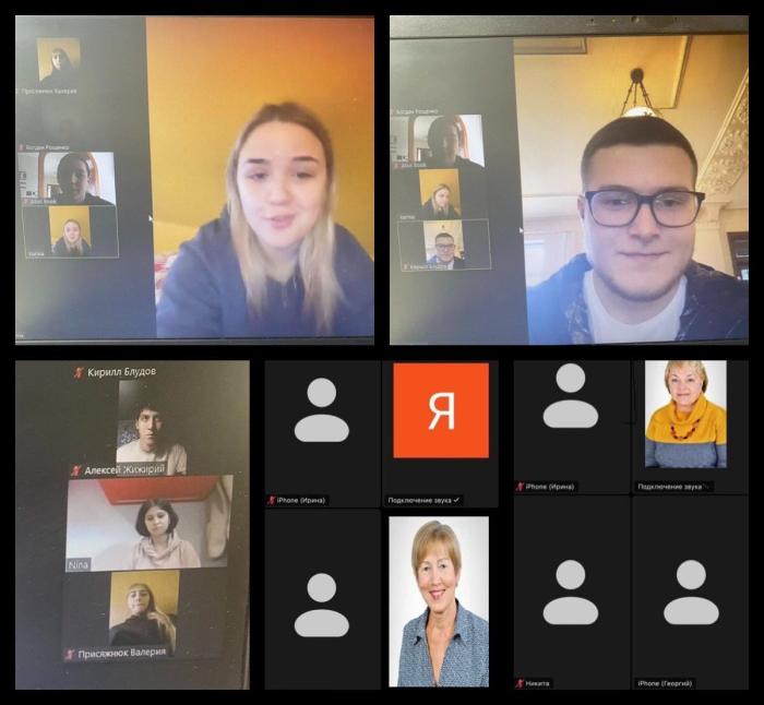 Засідання наукового гуртка кафедри іноземних мов ХНУВС