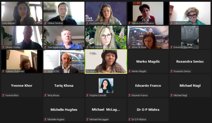 Щомісячна зустріч Експертної мережі Глобальної ініціативи проти транснаціональної організованої злочинності