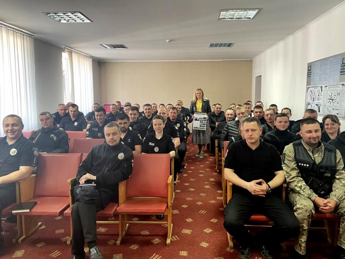 Профорієнтаційна робота серед працівників поліції Закарпатської області
