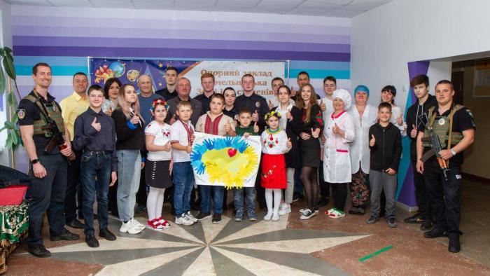 Школярі дякують бійцям Харківщини за захист