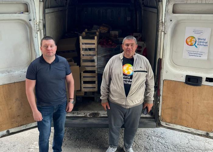 Допомога від міжнародної організації «World Central Kitchen»