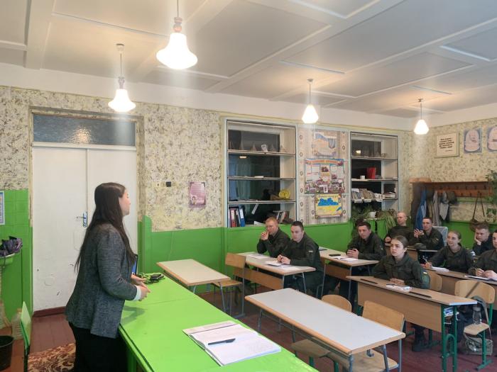 Лекція для курсантів Національної академії Національної гвардії України із психології