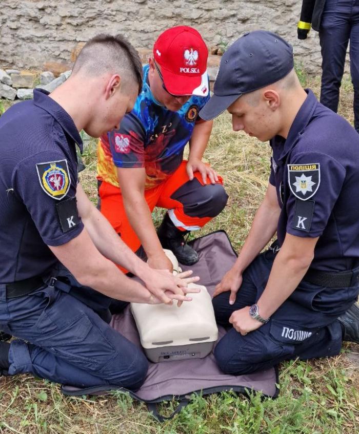 Тренінг з домедичної підготовки з польськими колегами