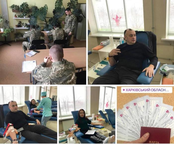 Донорська кров для потреб ЗСУ