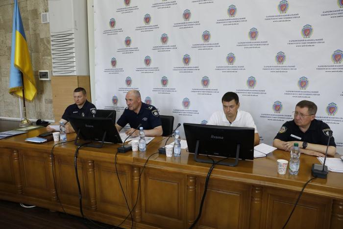 Відбулося чергове засідання Вченої ради ХНУВС