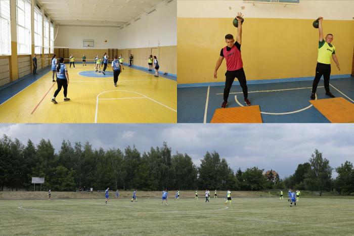 Підтримуємо фізичну форму, загартовуємо командний дух