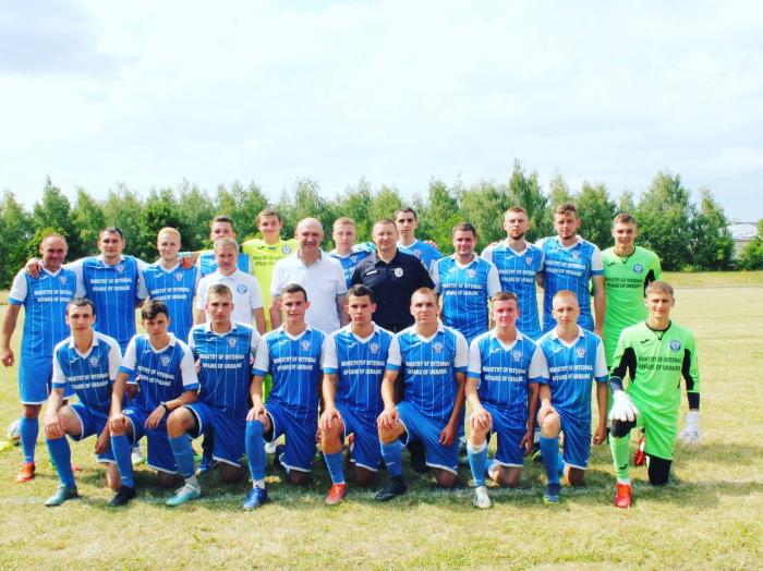 Відбувся товариський футбольний матч між командами ХНУВС і ВНАУ