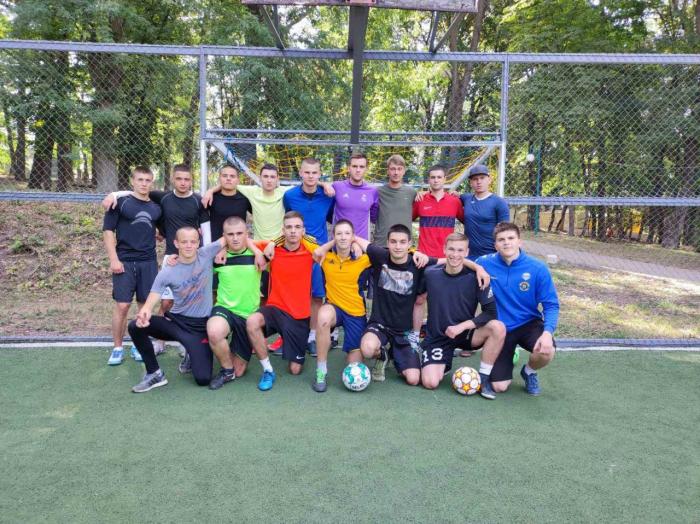 Майстер-клас для курсантів із міні-футболу від чемпіона