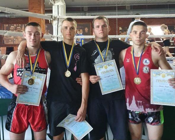 Спортсмени університету – переможці відкритого турніру СК «У-Вей» з таїландського боксу 