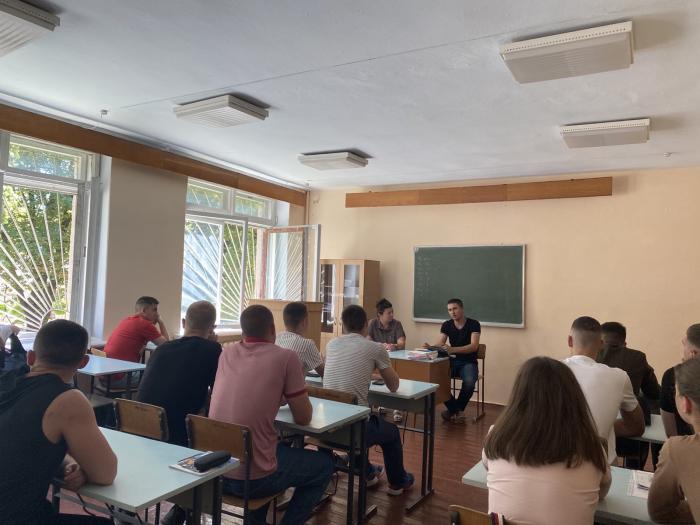 Бінарне заняття за участі слідчого