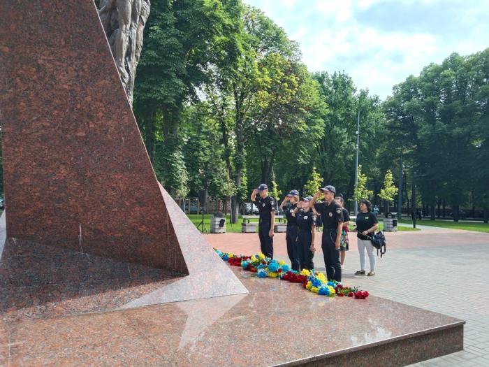 Курсанти Сумської філії ХНУВС взяли участь в урочистих міських заходах