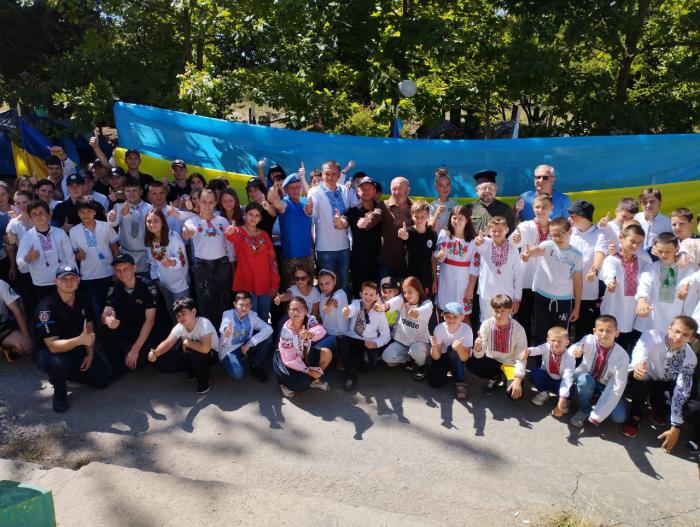 Представники ХНУВС взяли участь у відкритті військово-патріотичного табору «Юний патріот»