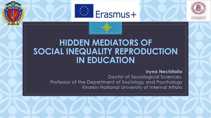 Участь представників кафедри соціології та психології у програмі академічної мобільності Erasmus+