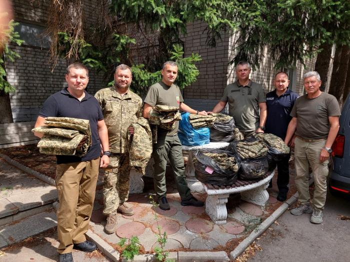 Харківський національний університет внутрішніх справ продовжує надавати допомогу оборонцям Харківщини