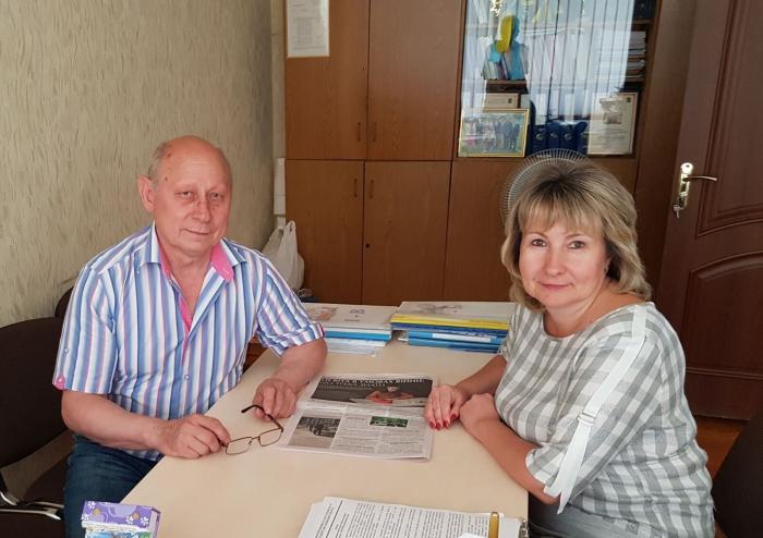 Професор університету відвідав Харківську ЗОШ № 157