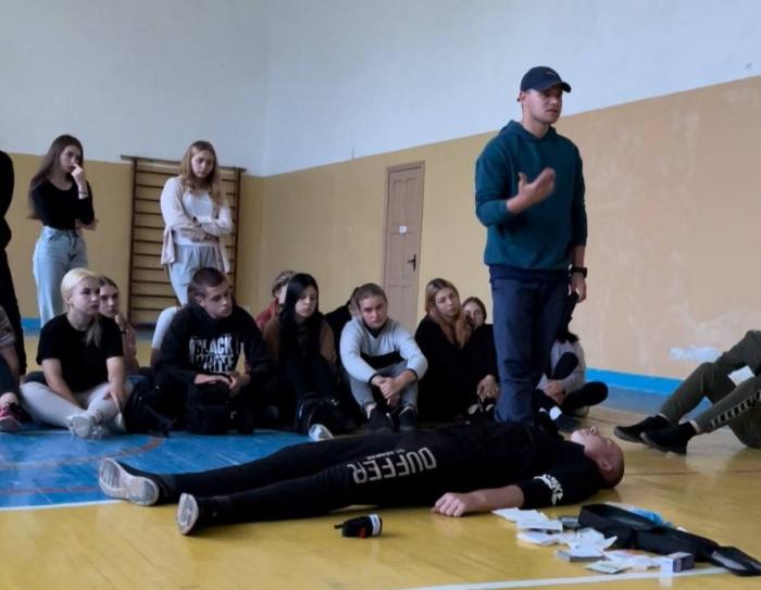 Практичне заняття з надання першої домедичної допомоги 