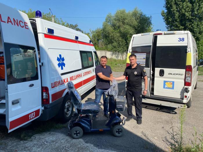 ХНУВС: Гуманітарна допомога людям з інвалідністю