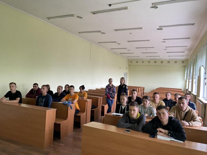 Бінарне заняття з питань забезпечення безпеки дорожнього руху