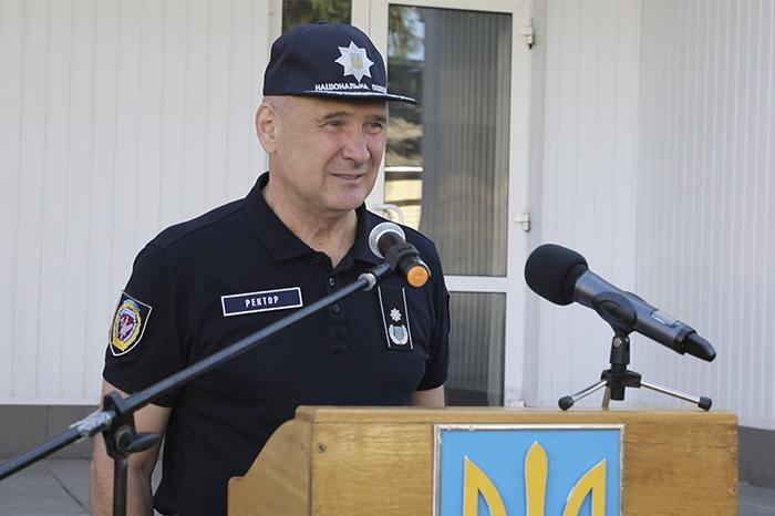 Привітання ректора ХНУВС Валерія Сокуренка з Днем знань