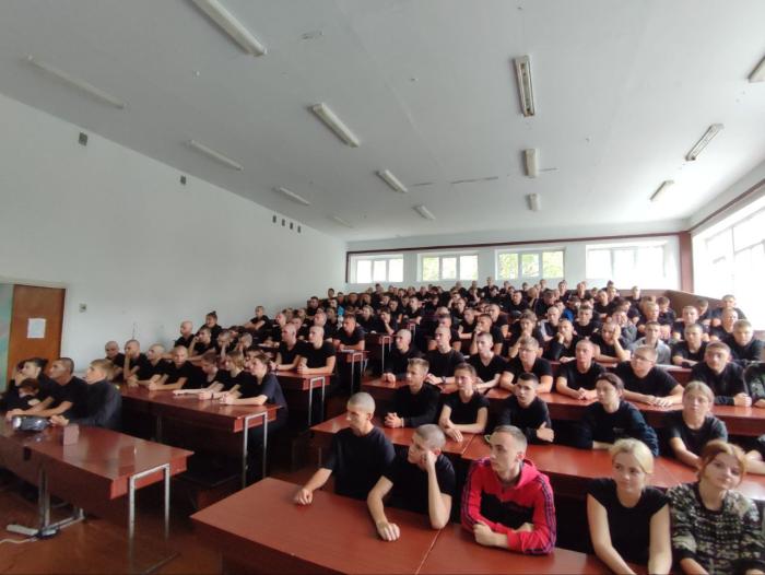 Курсанти перших курсів знайомляться з історією та традиціями університету