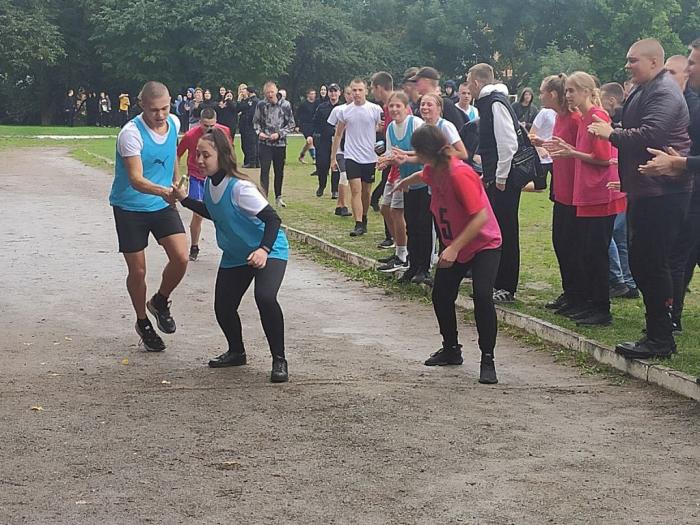 Спортивне свято першокурсників табірного збору
