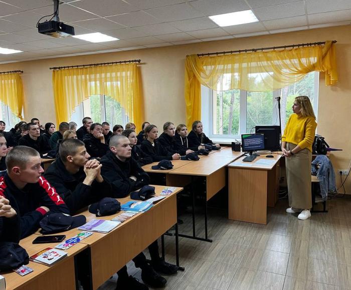 «Відповідальність починається з мене»: інтерактивна зустріч  з курсантами Сумської філії ХНУВС 