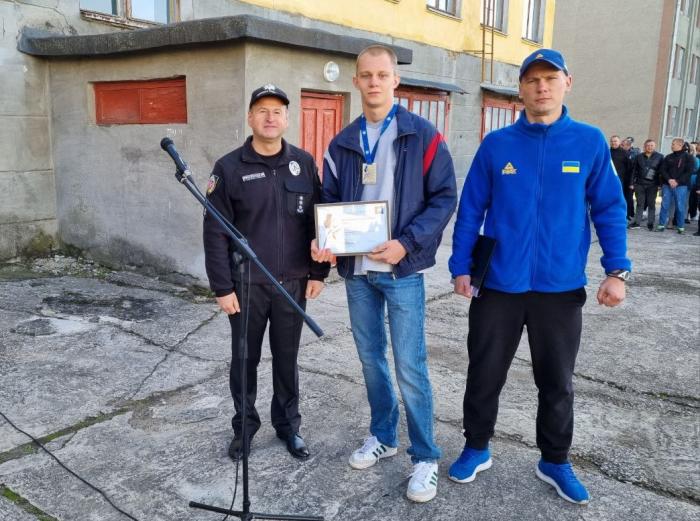 Курсанта університету Дениса Фуртаса відзначено нагородою