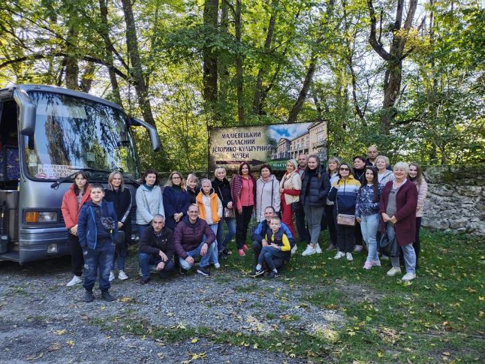 Екскурсія працівників університету історичними місцями Хмельниччини