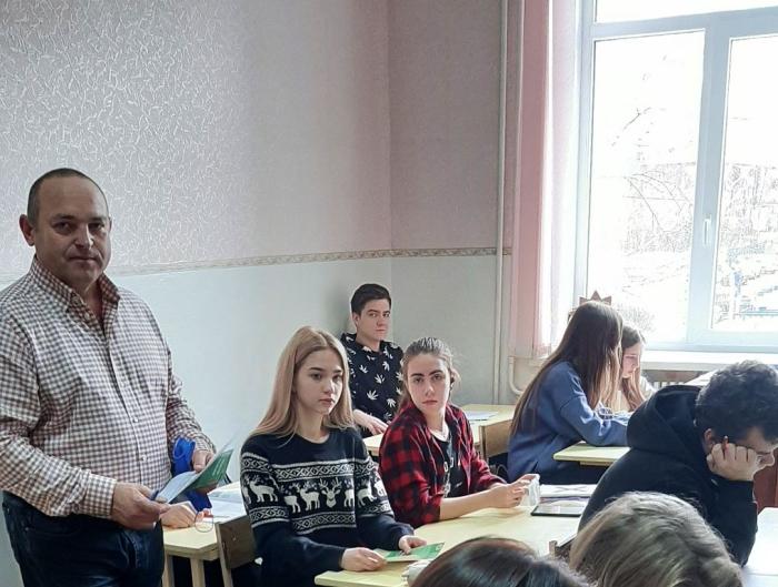 Профорієнтаційна зустріч з учнями Вінницької гімназії