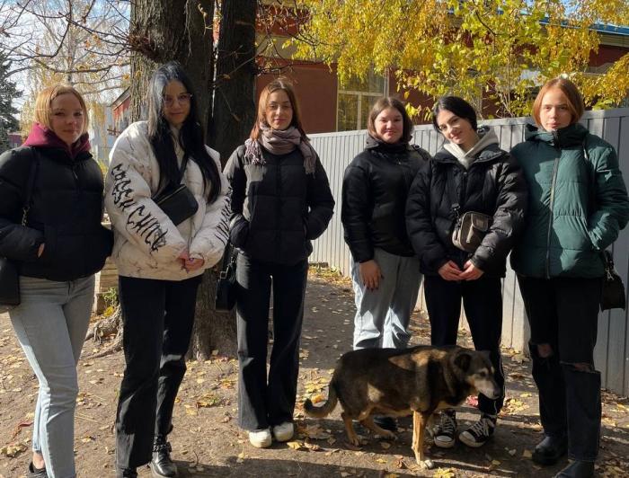 Волонтерська допомога студентів Сумської філії притулку для тварин