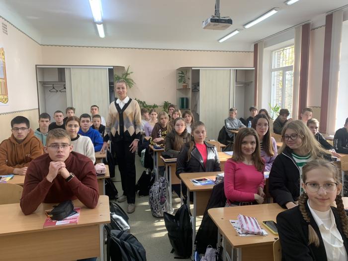 Профорієнтаційна зустріч зі старшокласниками Хмельницької гімназії