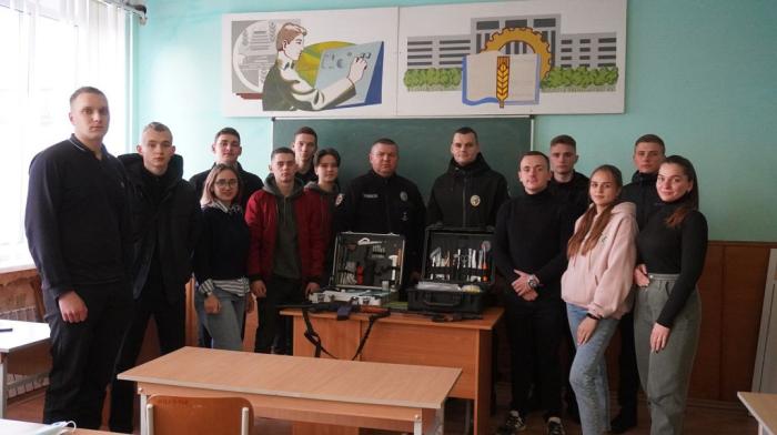 Курсанти відпрацювали алгоритм дій слідчо-оперативних груп Національної поліції