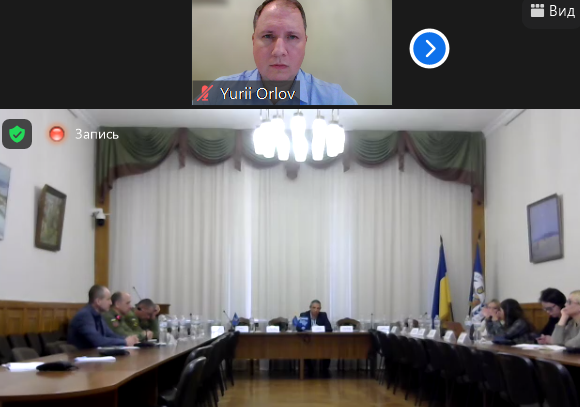 Професор університету Юрій Орлов взяв участь у міжвідомчій науково-практичній конференції