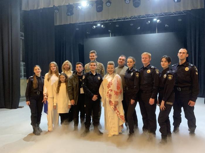 Курсанти ХНУВС виступили у концертній програмі «Криштальні ноти України»