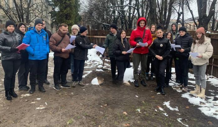 Практичне заняття для курсантів із документування воєнних злочинів