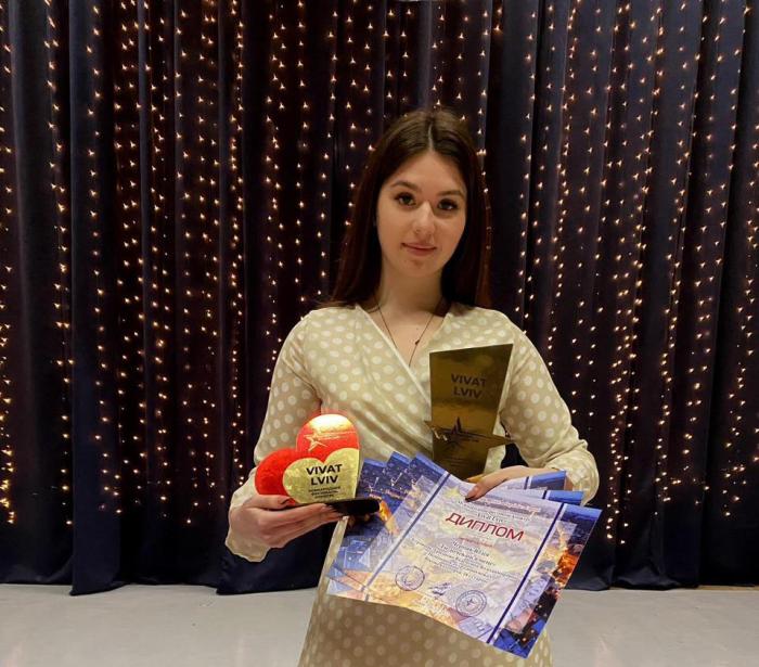 Студентка університету стала перможницею конкурсу «Vivat Lviv»