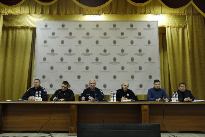 Робоча зустріч начальника ГУНП у Вінницькій області з постійним особовим складом ХНУВС