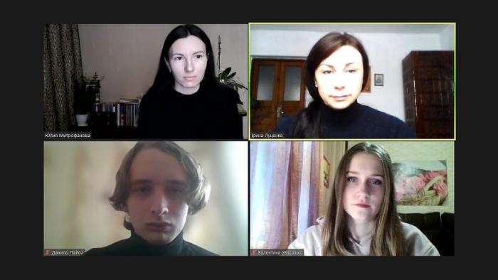 Засідання наукового гуртка кафедри кримінального права та кримінології