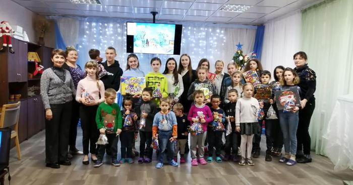 До Дня Святого Миколая курсанти Сумської філії ХНУВС створили дивовижне свято для малечі