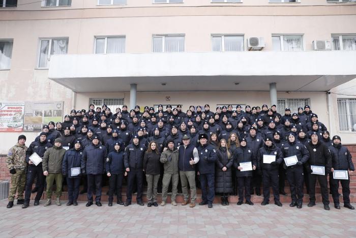 У ХНУВС відбувся випуск поліцейських офіцерів громад