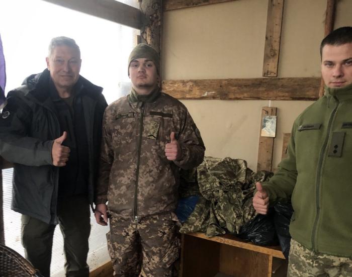 Чергова допомога військовим