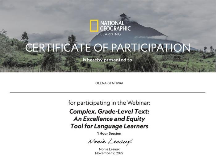 Ефективне використання змістовних текстів на заняттях англійської мови