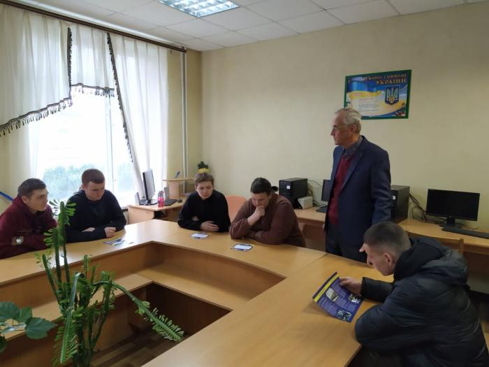 Триває профорієнтаційна робота кафедри криміналістики, судової експертології та домедичної підготовки